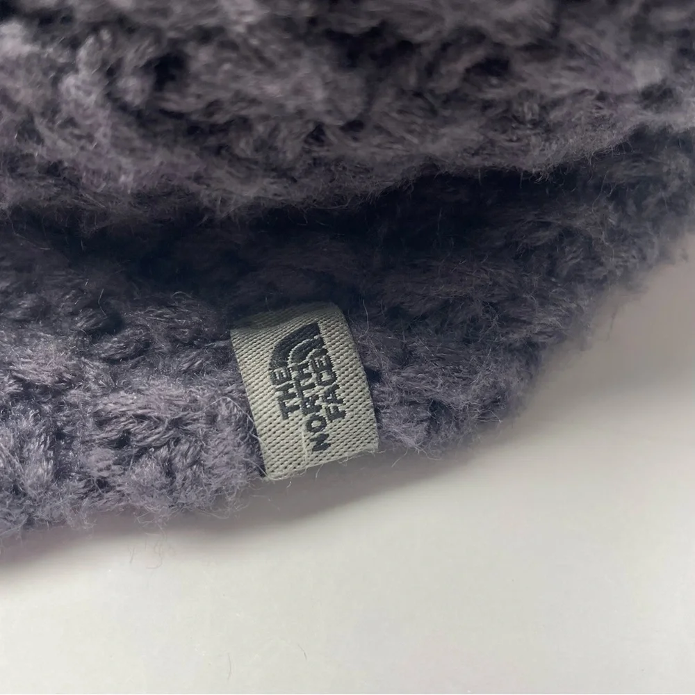 The North Face Hat Purple Knit Men's Women's One Size
